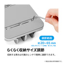 ARCHISS 縦置き収納 UPRIGHT-STAND BY ME 2 DOUBLE(シルバー)