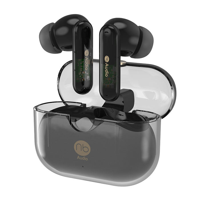 nb Audio イヤホンケース 透明グレー nb Audio イヤホンケース 透明グレー オーディオ機器