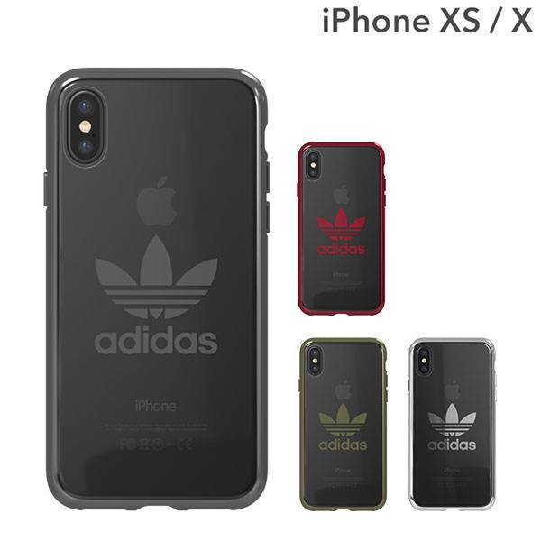 [iPhoneXS/X iPhoneケース]adidasOriginalsTPUClear iPhoneケース(Logo)｜スマホケース・スマホカバー・iPhoneケース通販のHamee