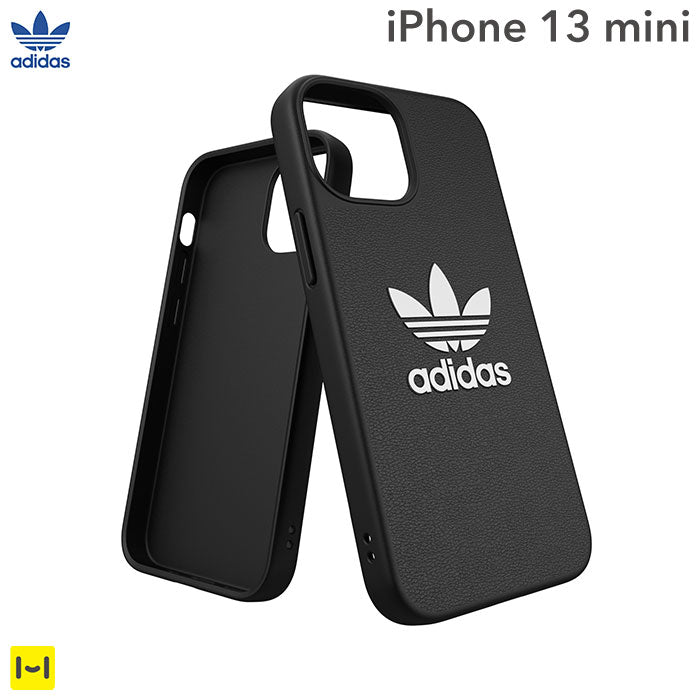 [iPhone 13 mini専用]adidas アディダス Originals Moulded Case BASIC(Black/White)