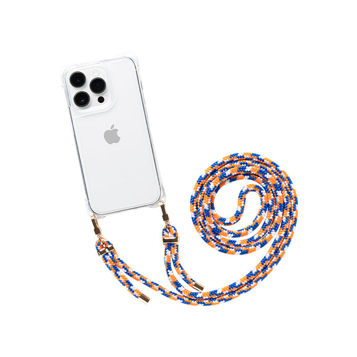 新】[iPhone 14/13専用]ULTRA FINE 4つ角ストラップホール付クリア