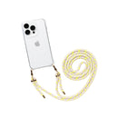 【新】[iPhone 14/13専用]ULTRA FINE 4つ角ストラップホール付クリアケース ショルダーストラップ付き(ルビーレッド)｜スマホケース・スマホカバー・iPhoneケース通販のHamee