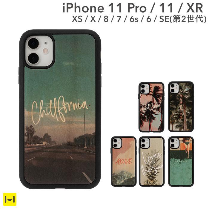 [iPhone 11 Pro/11/XS/X/8/7/6s/6/SE(第2世代)]kibaco WOOD iPhone Case iPhoneケース