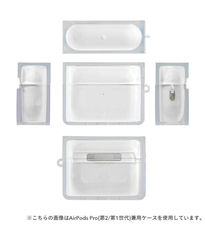 [AirPods Pro(第2/1世代)/AirPods(第3世代)専用]salisty(サリスティ)クリアソフトケース