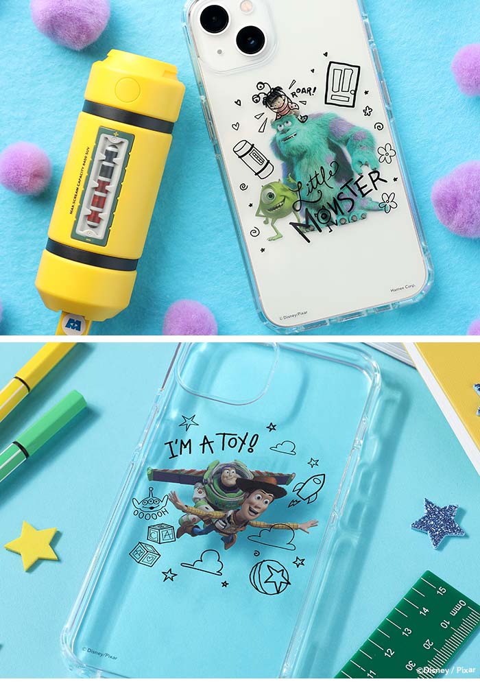 iPhone 13専用]ディズニーキャラクター HIGHER ハイブリッドケース