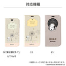 [iPhone 15/14/13/SE(第2/第3世代)/8/7/6s/6専用]PEANUTS/ピーナッツ/フリップ窓付きダイアリーケース