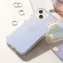 [iPhone 15/15 Pro/14/14 Pro/14 Plus/14 Pro Max/13/13 Pro/12/12 Pro/8/7/SE(第2/第3世代)専用]HIGHER ハイブリッドケース(オーロラ)