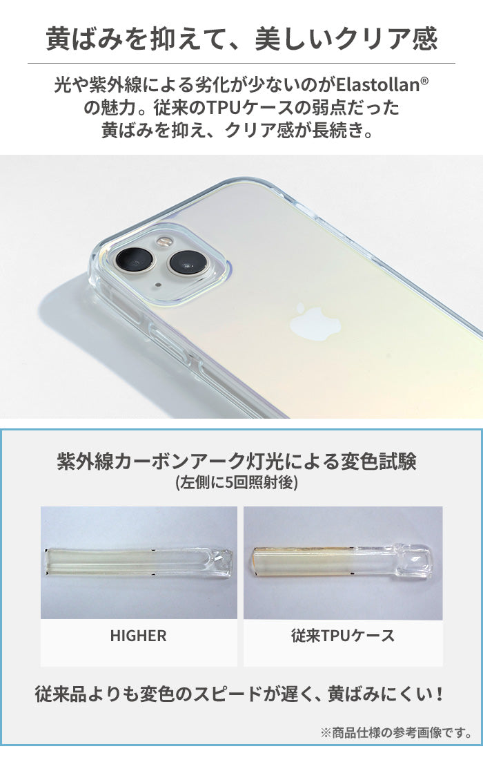 [iPhone 15専用]HIGHER ハイブリッドケース