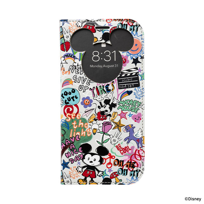 [iPhone 15専用]ディズニーキャラクター CERTA フリップ窓付きダイアリーケース｜スマホケース・スマホカバー・iPhoneケース通販のHamee