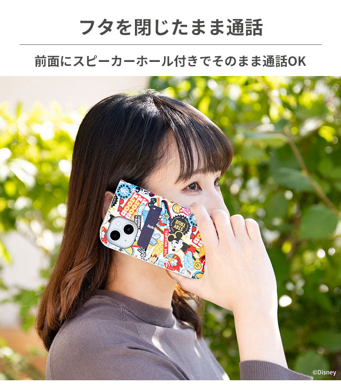 [iPhone 15専用]ディズニーキャラクター CERTA フリップ窓付きダイアリーケース｜スマホケース・スマホカバー・iPhoneケース通販のHamee