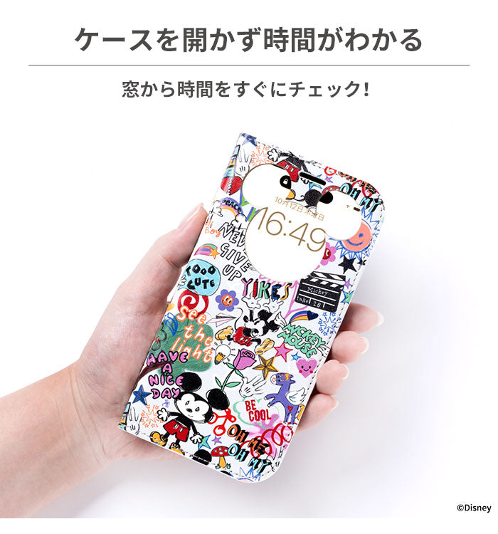 [iPhone 15専用]ディズニーキャラクター CERTA フリップ窓付きダイアリーケース｜スマホケース・スマホカバー・iPhoneケース通販のHamee