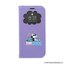 [iPhone 15/14/13/SE(第2/第3世代)/8/7/6s/6専用]PEANUTS/ピーナッツ/フリップ窓付きダイアリーケース