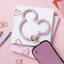 【各種スマートフォン対応】ディズニーキャラクター シリコンハンドストラップ(ミッキーアイコン)