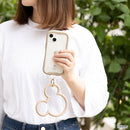【各種スマートフォン対応】ディズニーキャラクター シリコンハンドストラップ(ミッキーアイコン)