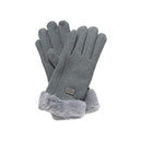 スマートフォン対応手袋 teddy fur globe