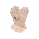 スマートフォン対応手袋 teddy fur globe