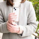 スマートフォン対応手袋 teddy fur globe