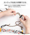 [各種スマートフォン対応]ディズニーキャラクター DIVAID クリアサコッシュ