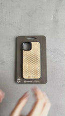 AndMesh × kibaco ナチュラル iPhoneケース[iPhone 14/14 Pro/13/13 Pro/12/12Pro/8/7/SE(第2世代/第3世代)専用]