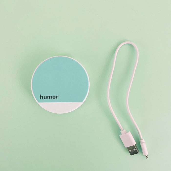 【単品購入不可】humorメダル型モバイルバッテリー ※「humor AC&USB TAP COMPACT」と一緒にご購入ください